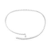 Pear Diamonds Necklace