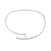 Pear Diamonds Necklace
