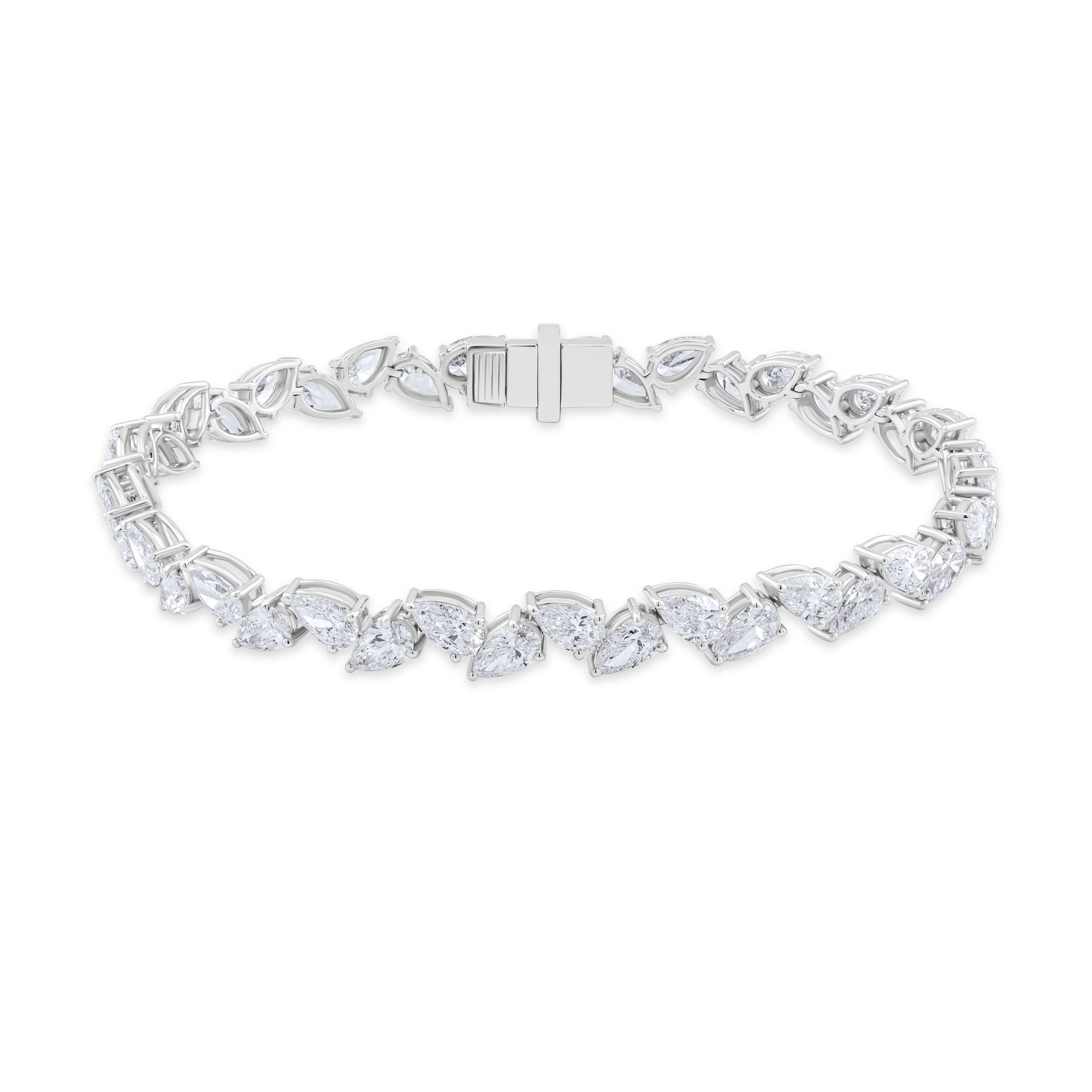 Pear Tennis Bracelet