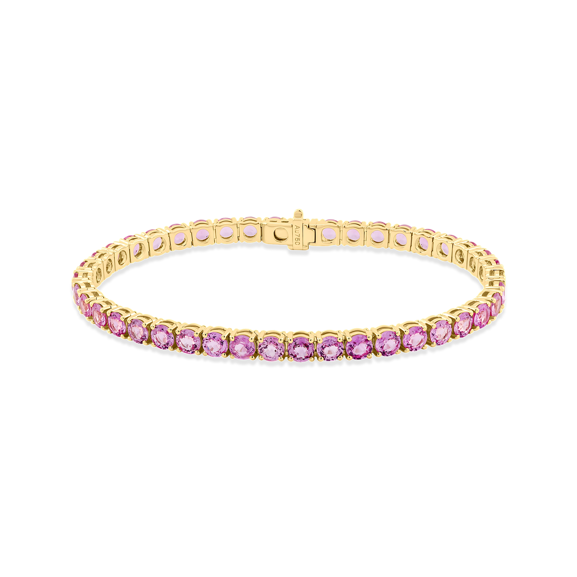 PINK SAPPHIRE TENNIS BRACELET