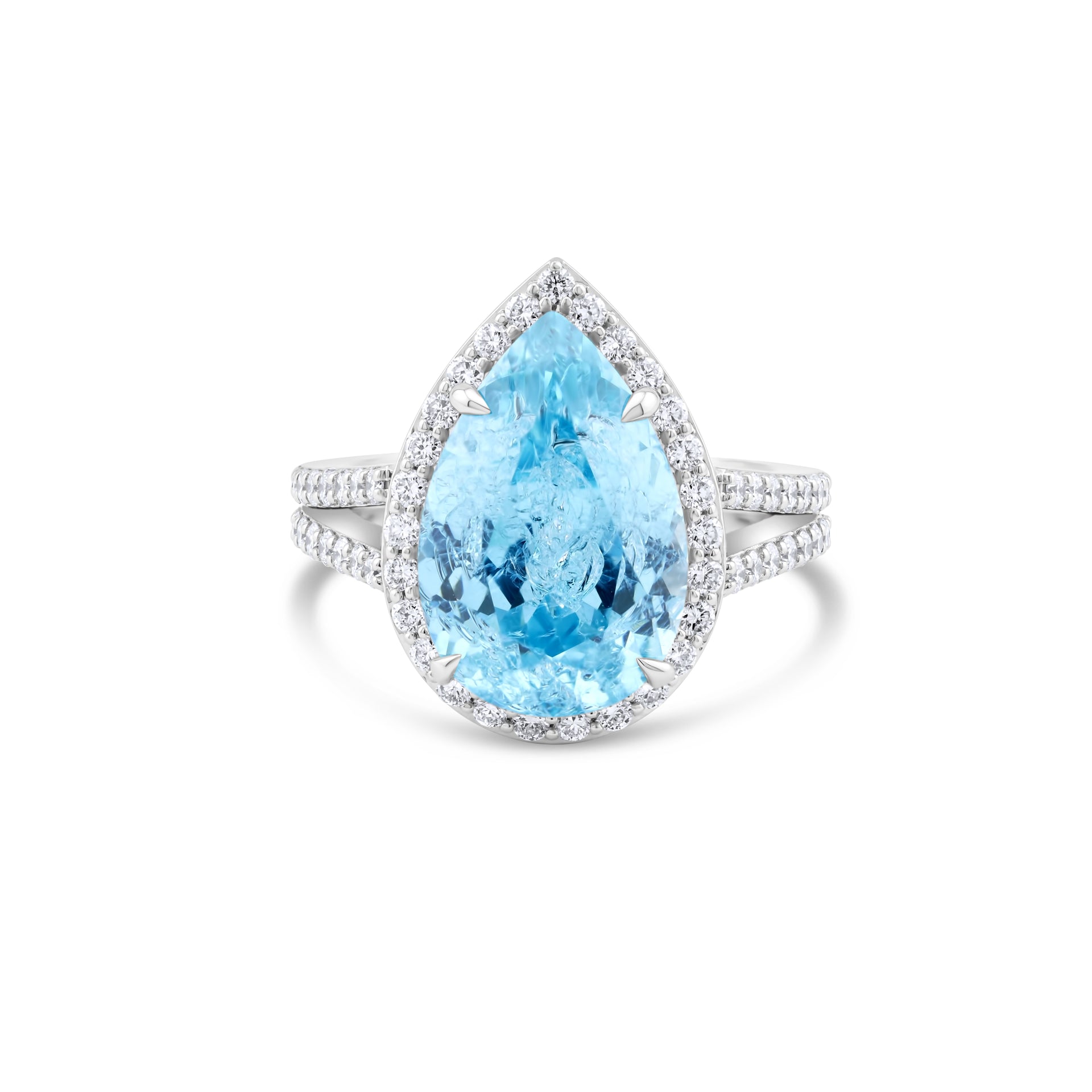 Pariaba Diamond Ring