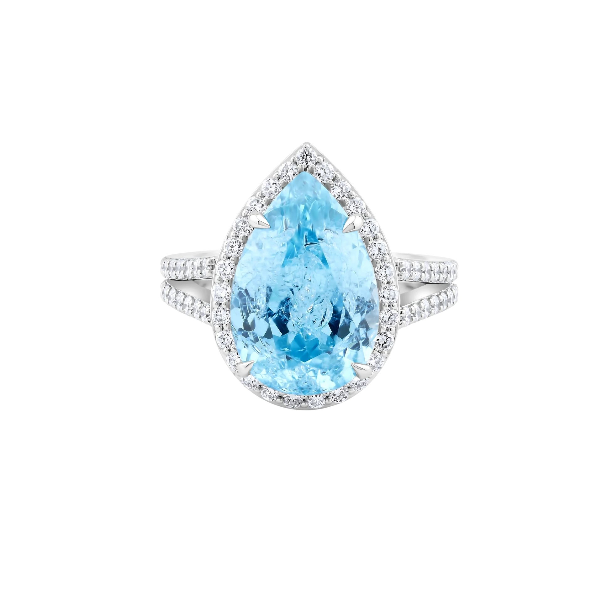 Pariaba Diamond Ring