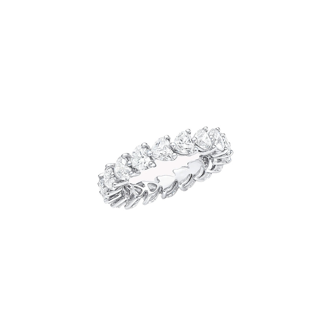 HEART DIAMOND ETERNITY BAND 02
