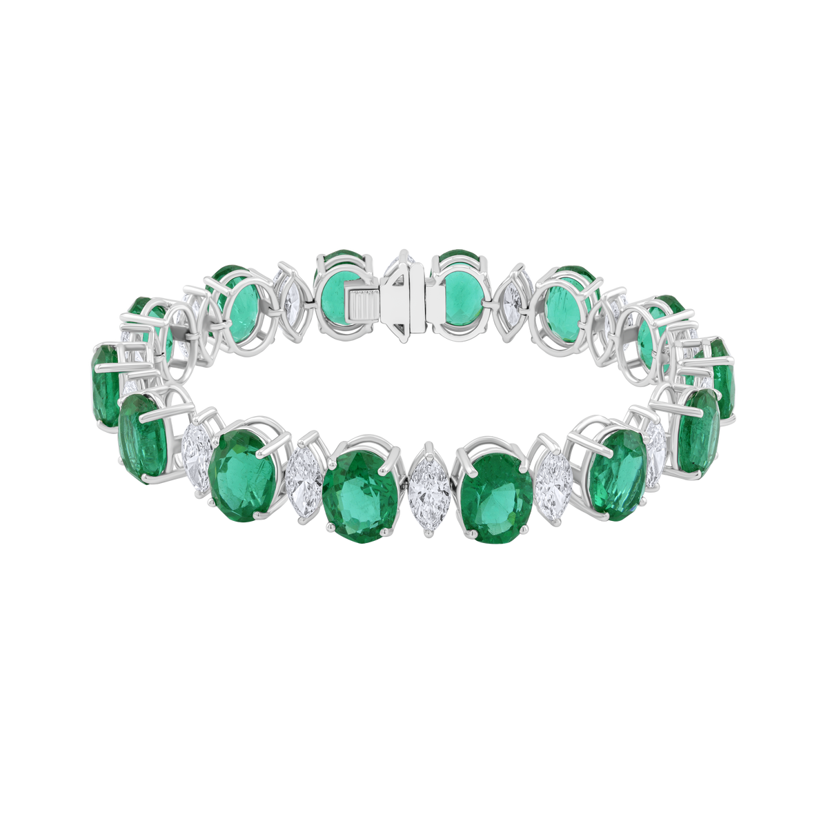 Emerald Diamond Bracelete