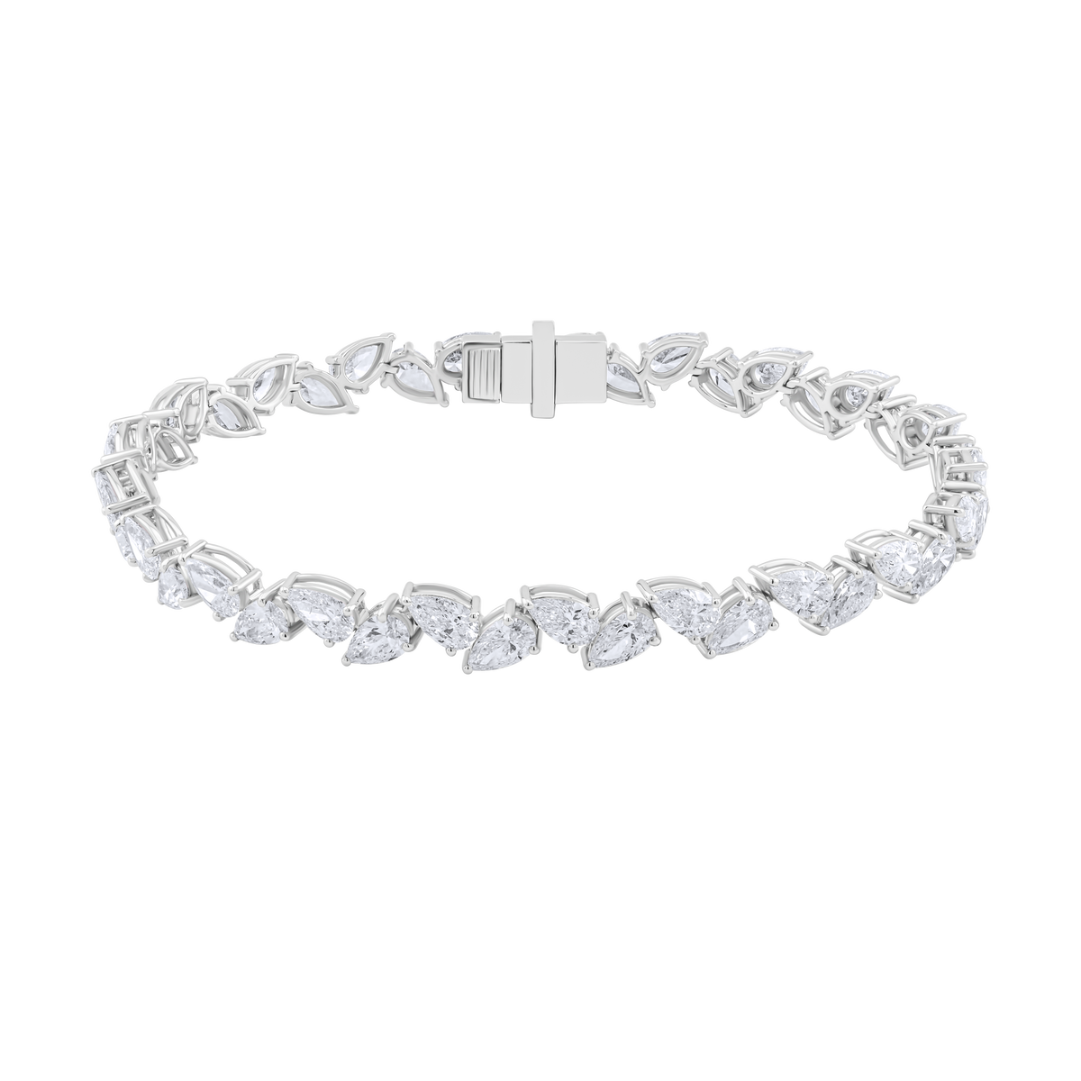 Pear Tennis Bracelet