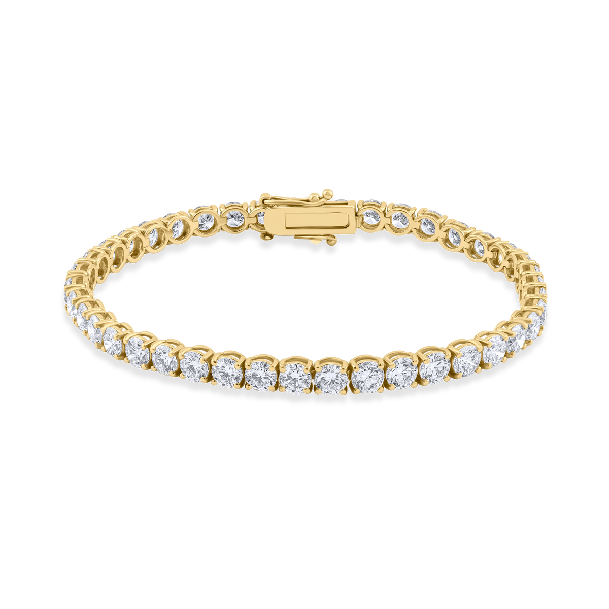 Round Diamond Tennis Bracelet