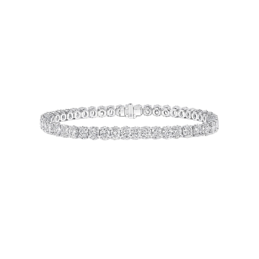 ROUND DIAMOND TENNIS BRACELET