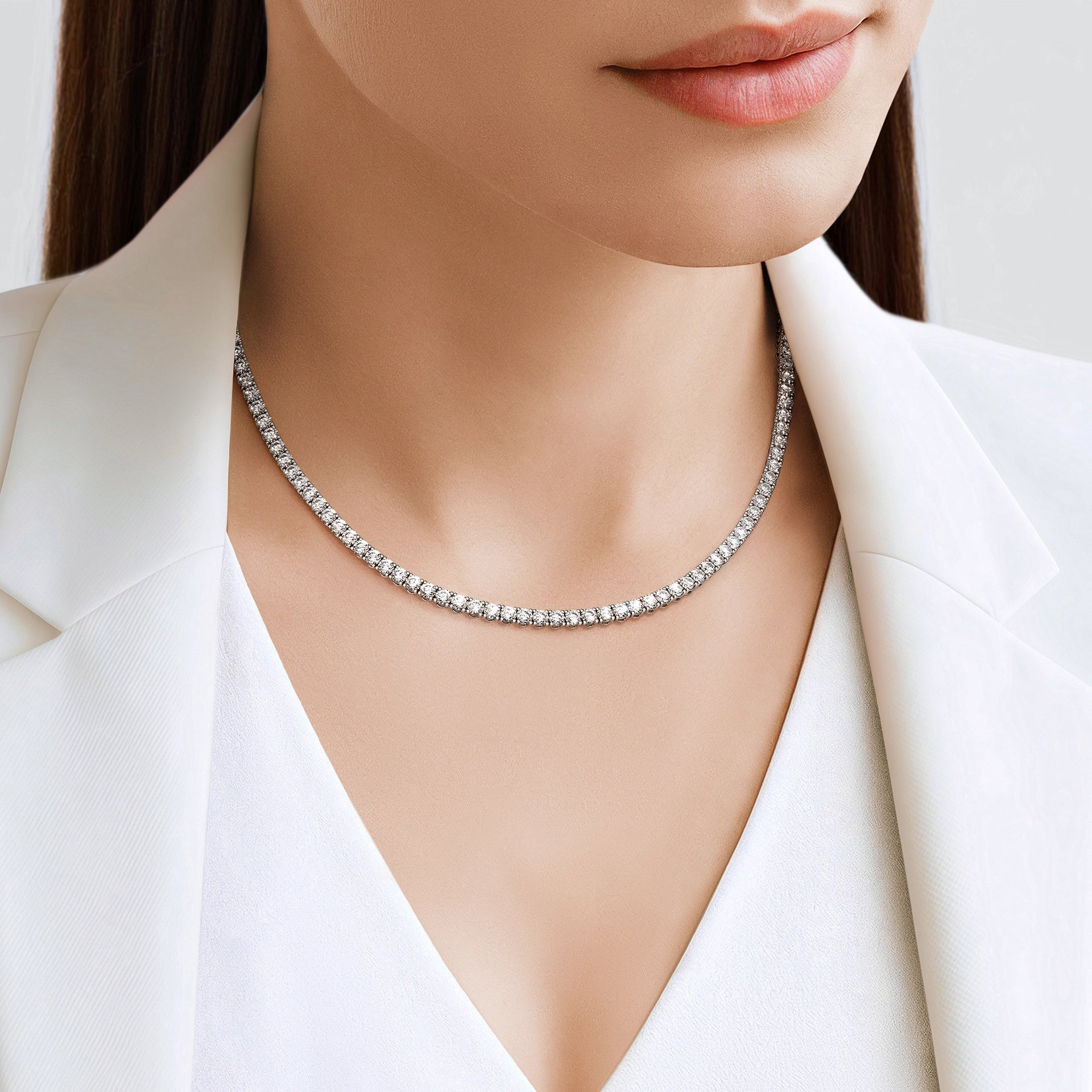 Classic Tennis Necklace